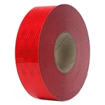 Minsales Red 40 Meter 50 MM Reflective Tape, Radium, Water Proof