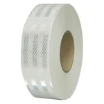 Minsales White 40 Meter 50 MM Reflective Tape, Radium, Water Proof