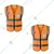 Minsales Pack Of 5,12,30 Pcs Safety Jacket - 4 Pockets, 2 Inch Reflective Stripes & 360° Visibility(Pack-5 Pcs)