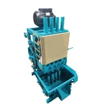 Industrial 4 Bar Automatic Mirchi Kandap Machine with 2 HP Single Phase Motor for Dried Red Chilli Grinding