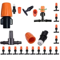 Premium Quality Mist Nozzle with 4 mm Tee for agriculture, lawn, garden and greenhouse  (Pack of 20 Pcs)