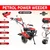 MITSUYAMA MY-800GH, 7HP Petrol Operated Advanced Power Weeder With Dual Headlight For Agriculture 