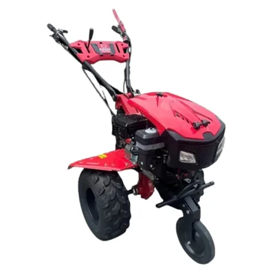 MITSUYAMA MY-977GH, 9 HP Petrol Operated Self Start Power Weeder With Dual Headlight, Shock Absorber & BIG ATV Tyres 