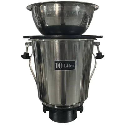 Stainless Steel 10L Jar for Commercial Tilting Mixer Grinder