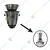 Stainless Steel 10L Jar for Commercial Tilting Mixer Grinder