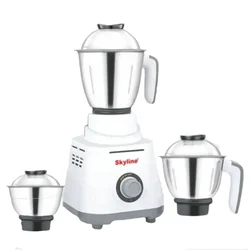 Skyline 1HP Mixer Grinder with 3 Jars, VTL-7500, With 1 Year Warranty 