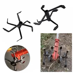 Heavy Duty Model 5 Tiller Blade Set for Brush Cutter Tiller Attachment