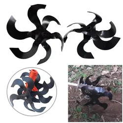 Heavy Duty Model 6 Tiller / Ditcher Blade Set Tiller Attachment of Brush Cutter