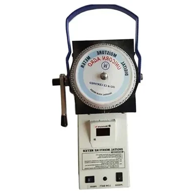 Unicorn Agro Digital Moisture Meter For Coffee Beans,Oats,Wheat, Sunflower, Cooton Seeds | UA-002 | 1 Year Warranty