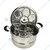 Gurubhai 2 Tier Momo Steamer with Stainless Steel Body