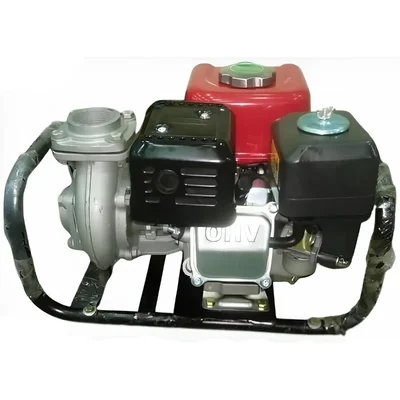 Kisan Samrat 3 HP Monoblock Petrol Operated Water Pump for Agriculture Use