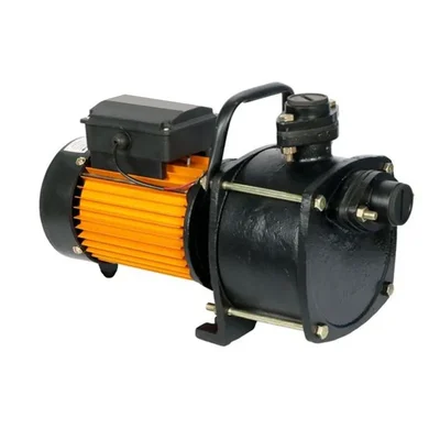 Kirloskar 1 HP Single Phase Shallow Well Water Pump, 40m Max. Head, 25X25mm (KSW-10) - 1 Year Warranty