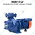 Kirloskar 1.5HP Single Phase Centrifugal Monoblock Pump, 51120 LPH, 80x80 mm (KAM-15 Low Voltage) - 1 Year Warranty