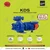 Kirloskar 2Hp Double Phase Centrifugal Monoblock Pump, 10m Max. Head, 51480 LPH, 80x80mm (KDS-211N) - 1 Year Warranty