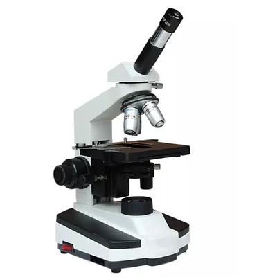 Droplet LAB 500m Lab Monocular Head Coaxial Microscope with Bright White LED