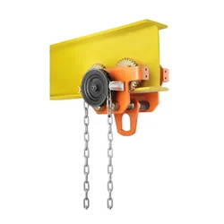 Globe 3 Ton Manual Monorail Travelling Trolley With 4.5 Meter & 5 mm Hand Chain-12 Month Warranty
