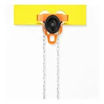 Globe 5 Ton Manual Monorail Travelling Trolley With 6 Meter & 5 mm Hand Chain - 12 Month Warranty