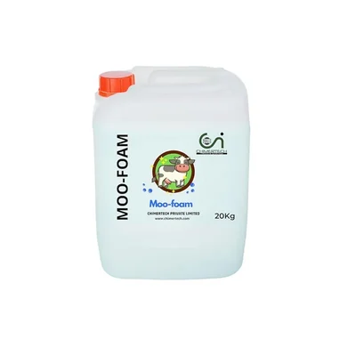 Chimertech MooFoam Teat Wash 20Kg Cattle Mastitis Prevention Foam & Reduces Bacteria for Safe Milk
