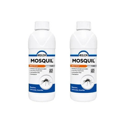 ARBUDA Mosquil With Deltamethrin 2.5% SC for All Insects and Mosquitos (Pack of 2)