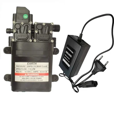 High Quality 220 PSI Double Motor Battery Sprayer With A Powerful 1.7 Amp Charger Combo