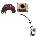 Motor Clutch for Coconut Copra Cutter, 1 HP Motor