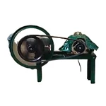 Automatic Saag Cutting Machine With 150W Copper Winding Motor 