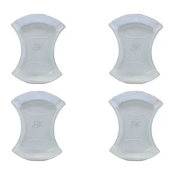 RK 60 mm Damru Shape Plastic Paver Block Mould (43 x 30 x 18 cm) (Pack of 4)