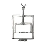 Veterinary Mouth Gag Gunther Instrument With Adjust Screw and Stainless Steel Body For Animal Medicine Feeding