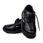 Premium Quality Anti Skid Leather Men Industrial Safety Shoes With Steel Toe