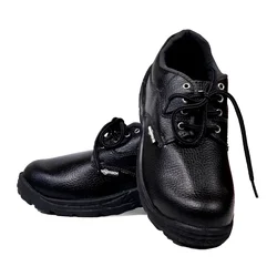 Premium Quality Anti Skid Leather Men Industrial Safety Shoes With Steel Toe(Size-6)