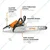Stihl MS 162, 2-Stroke , 30.1-cc Petrol Chainsaw with 16 inch Guide Bar