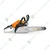 Stihl MS 172, 2-stroke , 31.8-cc Petrol Chainsaw with 16 inch Guide Bar 