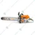 Stihl MS 363, 2-stroke , 3.50 KW Petrol Chainsaw with 25 inch Duromatic Guide Bar