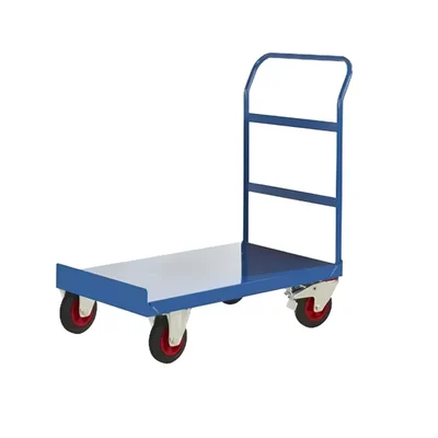 Suwas Trolley 400 kg Load Capacity Mild Steel Platform Trolley With 1 Year Warranty (SU-PT-002)