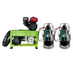 Open Door Dual Power Double Bucket (2x25 Ltrs) Milking Machine With 2 HP Motor, 6.5 HP Engine & 1 Year Warranty
