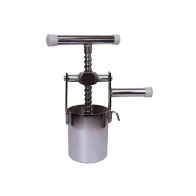 Vinayak Machines Manual Namkeen Bhujia Machine 5 Inch , 50 Kg/Hr with 2 Pattern Discs