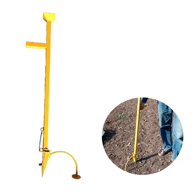 Mild Steel Hand Operated Planter and Seeder with Distance Marking Feature
