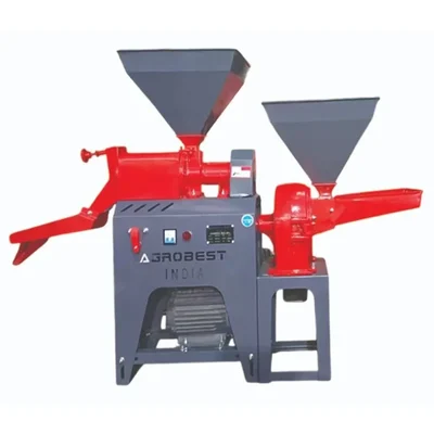 Agrobest (Model No- AG85-9FC21) Max Combined Rice Mill Machine With 5.5 HP Motor