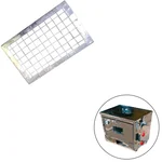 Mild Steel Tray For Heavy Duty 24 x 24 Inch(60.96 X 60.96 Cm) Gas Operated Pizza Oven, 18 Pizzas at a time (Pack of 2)