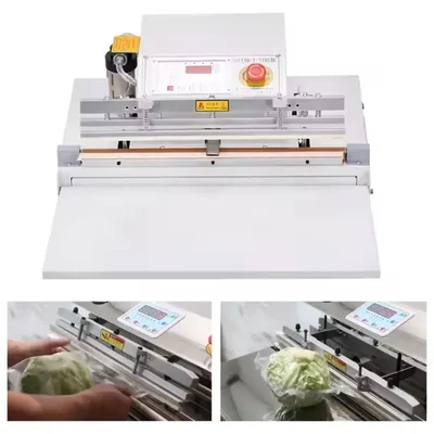 Mahalaxmi MS Vacuum Sealer 600x8 mm Sealing Length with External Chamber, for Medium to Large Scale Packaging