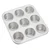  Aluminium Muffin Bakeware Tray 9 cavity for Muffins, Cupcakes and more(Pack-1 pcs)