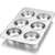 Aluminium Muffin Bakeware Tray 6 cavity for Muffins, Cupcakes and more(Pack-1 pc)