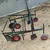 SPRAYMAN  Mulch Applicator with 32 Inch Iron Wheel and Kick Back Lock for SC-1000-NB Power Weeder