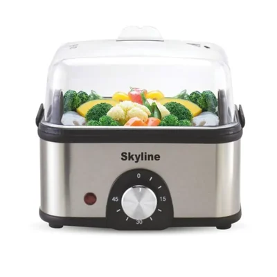 Skyline (Pack of 12) VTL-6868 Multicooker 3 in 1 Steam, Boil and Cook with 1 Year Warranty