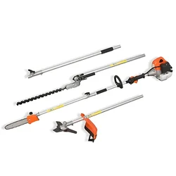 XLNT 1.25 kW 42.7 CC 2 Stroke Multi-Functional Petrol Sidepack Brush Cutter, XTBCMF 18