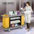 Heavy Duty Large Multi function Housekeeping Service Cart, 50 Kg Load Capacity 