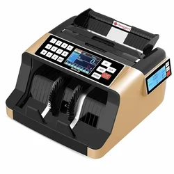 Swaggers Mixed Denomination Multi Currency Value Note Counting Machine with Fake Note Detection 