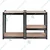 Blueboy 84 x 48 x 18 Inches 5 Wooden Shelves Boltless Multipurpose Adjustable Storage Rack