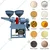 3 in 1 Type Rice Milling Machine With 3 HP Motor, 200-250 Kg/hr Capacity