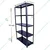 ALIJA 72 x 30 x 12 Inches 5 Shelves Multipurpose Storage Rack With Accessories (20 Gauge Shelves 14 Gauge Angle) 